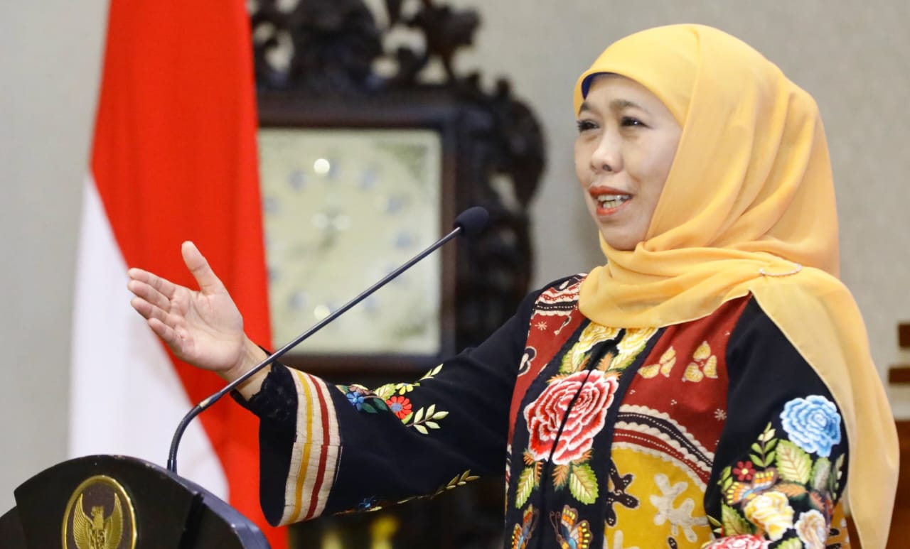 Gubernur Jawa Timur Khofifah Indar Parawansa