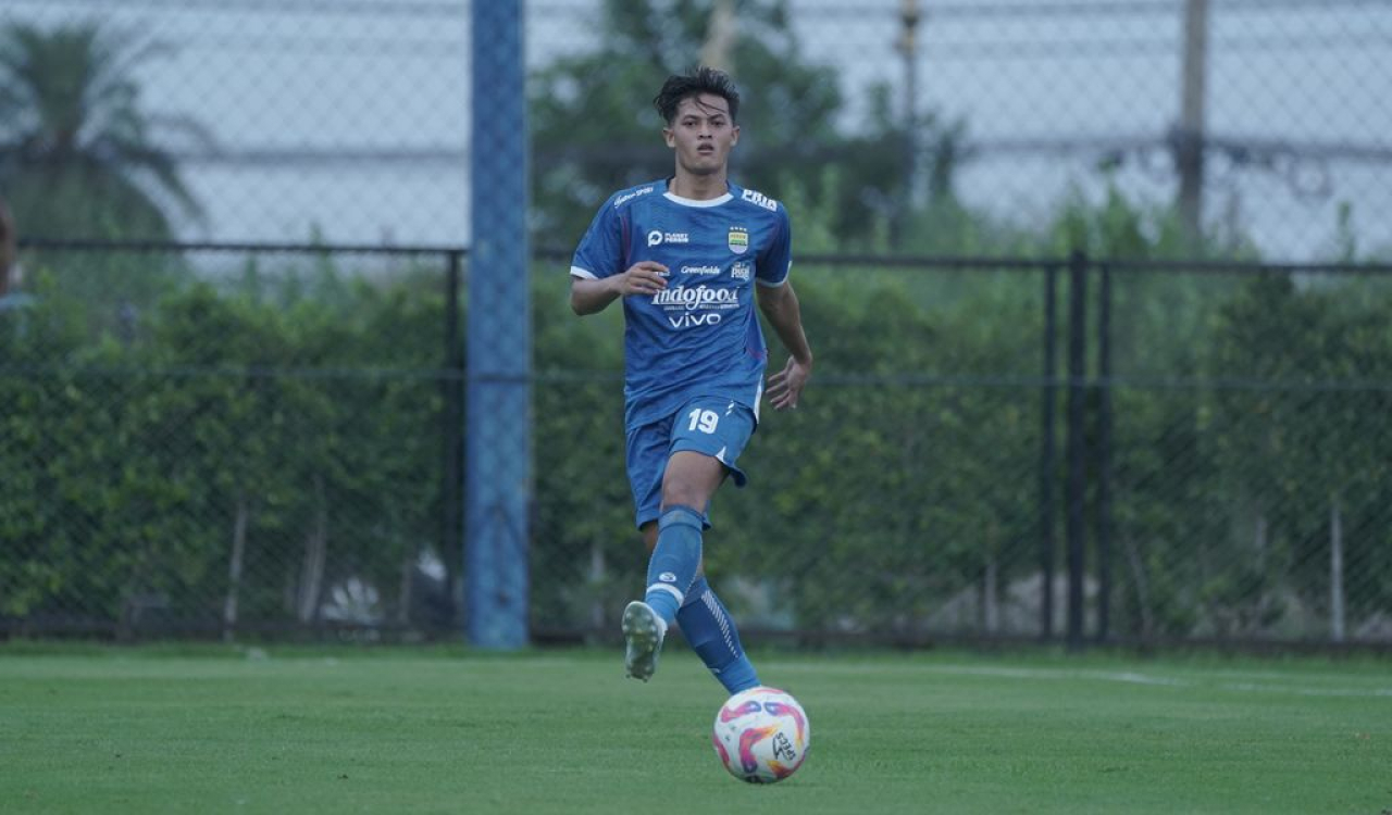 Pemain PERSIB, Alfeandra Dewangga Santosa. (PERSIB.co.id/Barly Isham)