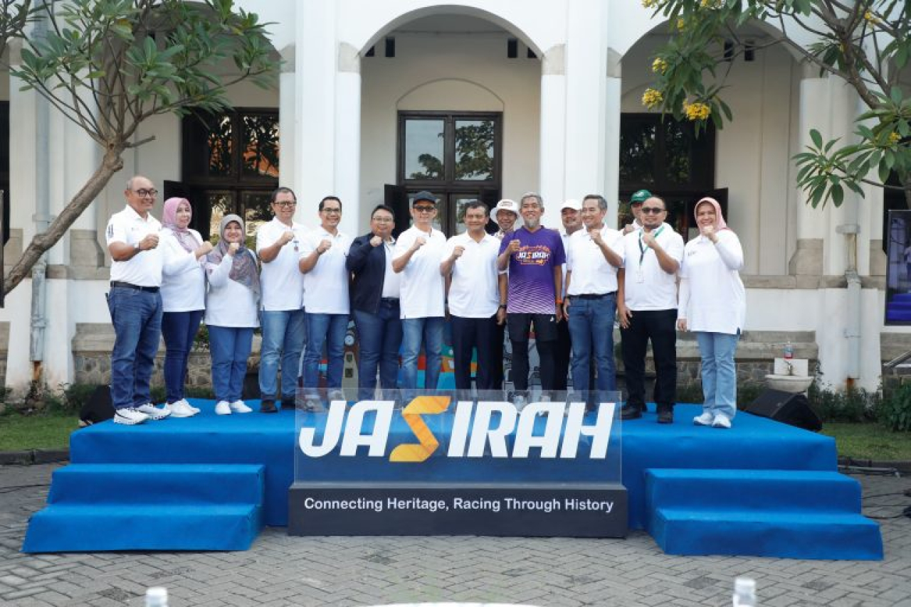 Gelaran Jejak Wisata Sejarah (Jasirah) Race 2025 resmi dilepas oleh Gubernur Jawa Tengah Ahmad Luthfi, di Lawang Sewu, Kota Semarang, Jumat (25/7/2025).