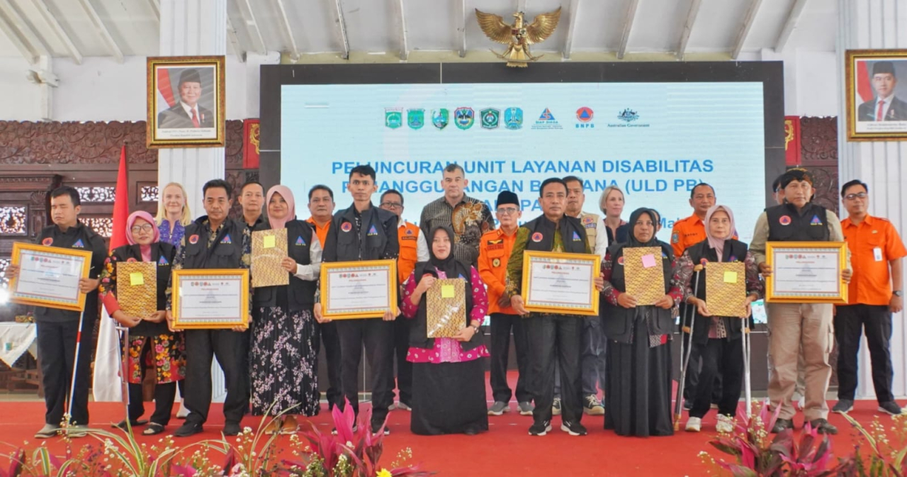BPBD Jatim kembali berkolaborasi dengan Siap Siaga melaunching pembentukan ULD-PB di lima daerah secara serentak.