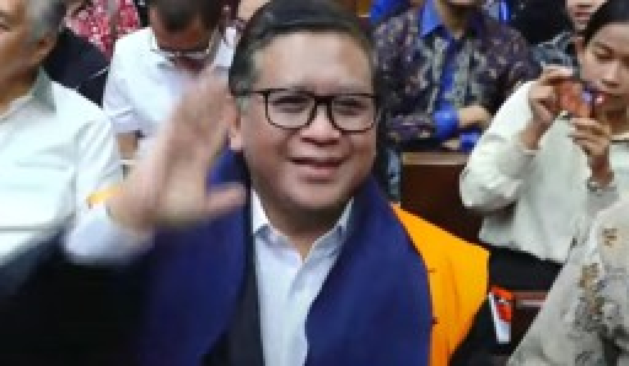 Sekretaris Jenderal (Sekjen) Dewan Pimpinan Pusat (DPP) Partai Demokrasi Indonesia (PDI) Perjuangan Hasto Kristiyanto