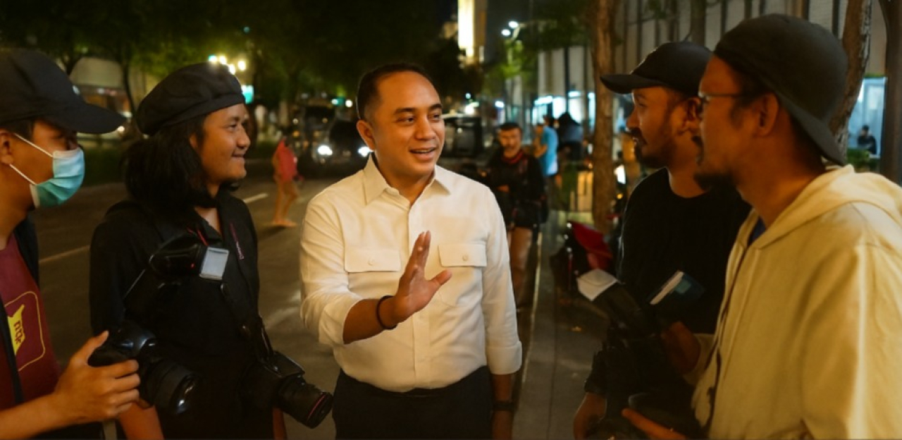 FOTO ILUSTRASI : Dalam upaya menjaga ketertiban dan kenyamanan di ruang publik malam hari, Wali Kota Surabaya Eri Cahyadi melakukan inspeksi mendadak (sidak) terhadap pemberlakuan jam malam di sejumlah tempat di Kota Surabaya, Kamis (3/7) malam