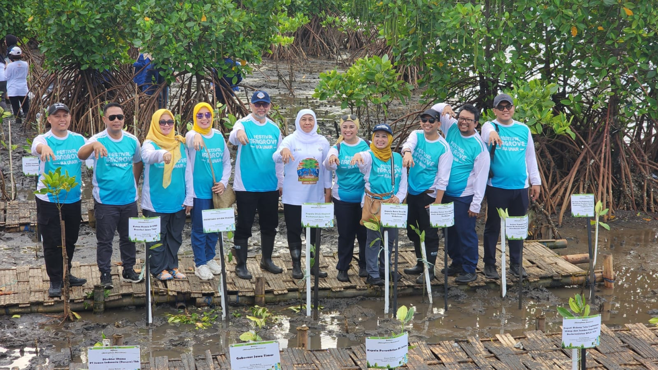 Konsistensi Jawa Timur dalam menjaga kawasan mangrove mendapatkan pengakuan nasional