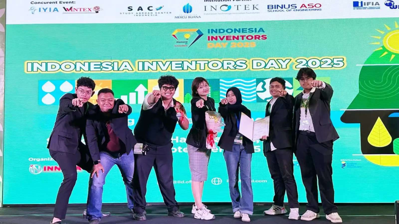Seal Team dalam ajang Indonesia Inventors Day (IID) 2025 di Jakarta.