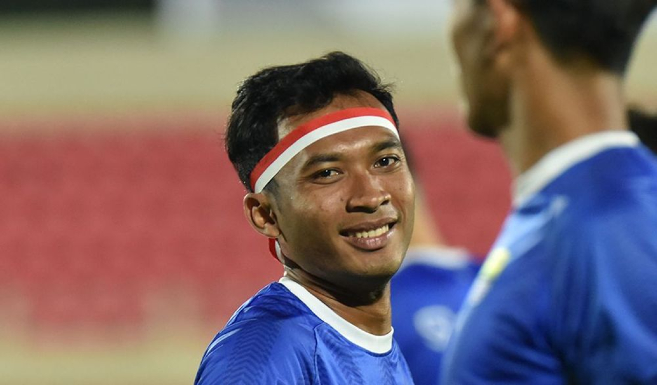 Gelandang muda PERSIB, Robi Darwis
