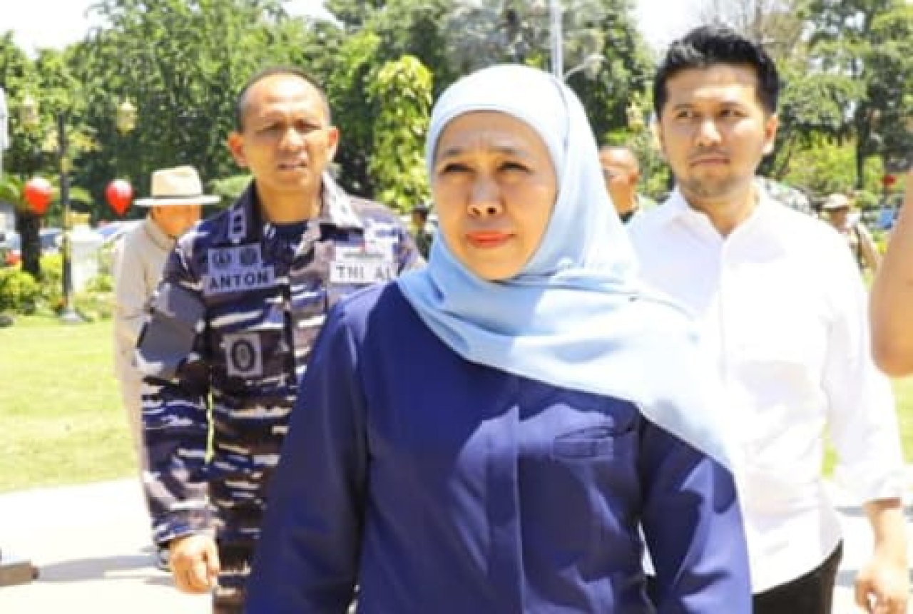 Gubernur Jawa Timur Khofifah Indar Parawansa.