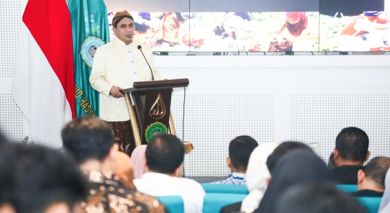 Wakil Gubernur Jawa Tengah, Taj Yasin Maimoen saat menghadiri Workshop Hilirisasi Paten di Universitas Wahid Hasyim (Unwahas) Semarang, Kamis (18/9)