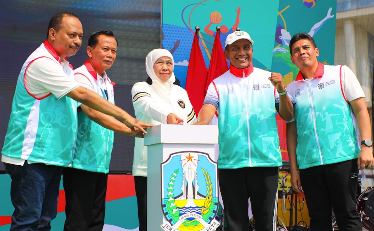 Festival Jatim Sportiv Haornas XLII 2025 Pecahkan Rekor MURI, Gairahkan Semangat Prestasi dan Kebersamaan