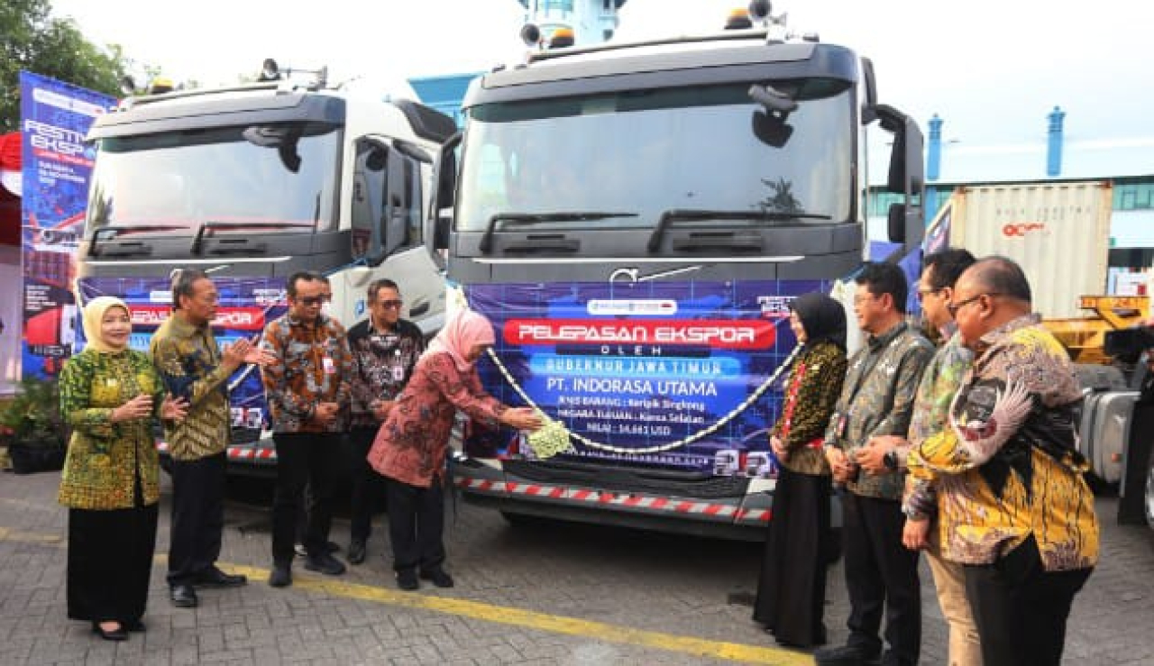 Gubernur Jawa Timur Khofifah Indar Parawansa meresmikan 73 Desa Devisa baru dalam gelaran Festival Ekspor, sebuah agenda yang menjadi simbol ekspansi besar Jatim ke pasar global.