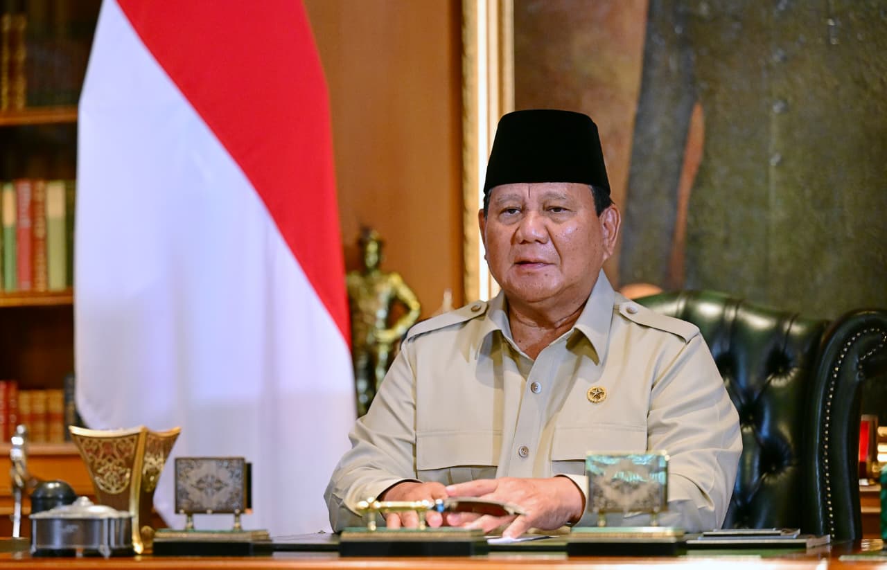 Presiden Republik Indonesia Prabowo Subianto