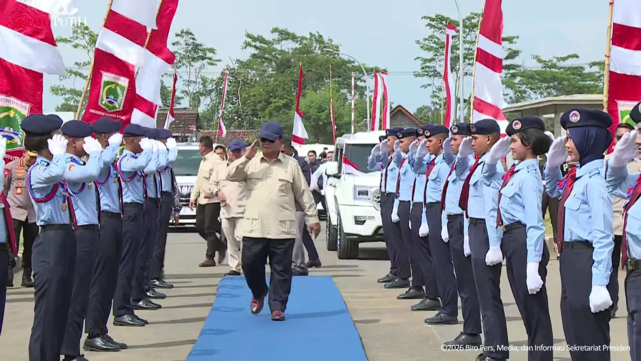 Presiden Prabowo Resmikan SMA Taruna Nusantara Malang, Tegaskan Investasi Negara pada Kader Bangsa