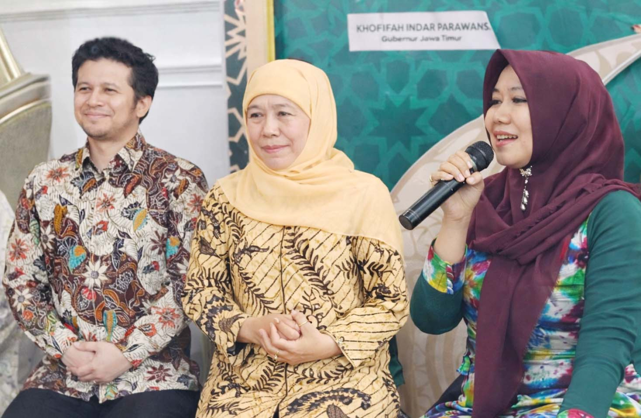 Gubernur dan Wakil Gubernur Jawa Timur, Khofifah Indar Parawansa dan Emil Elestianto Dardak