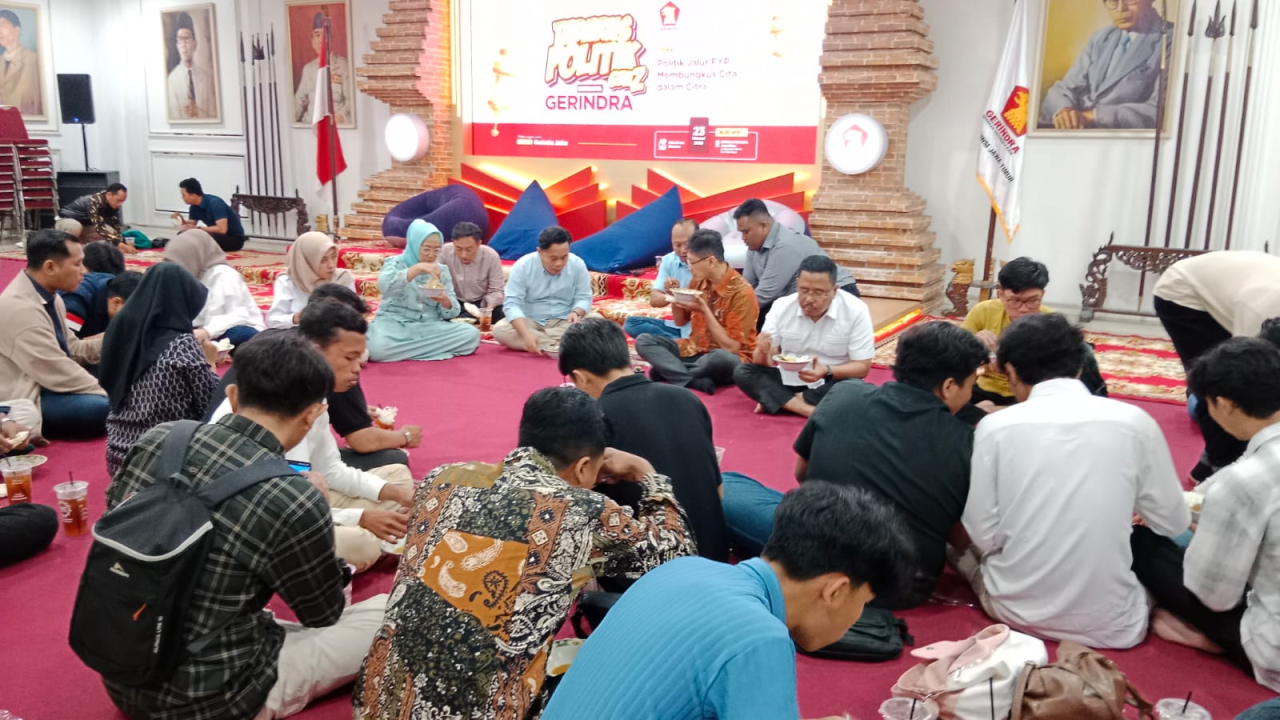 DPD Partai Gerindra Jawa Timur menggelar forum bertajuk Tadarus Politik Gen Z, sebuah ruang diskusi yang dirancang khusus untuk generasi muda membedah isu-isu kebangsaan dari perspektif kekinian