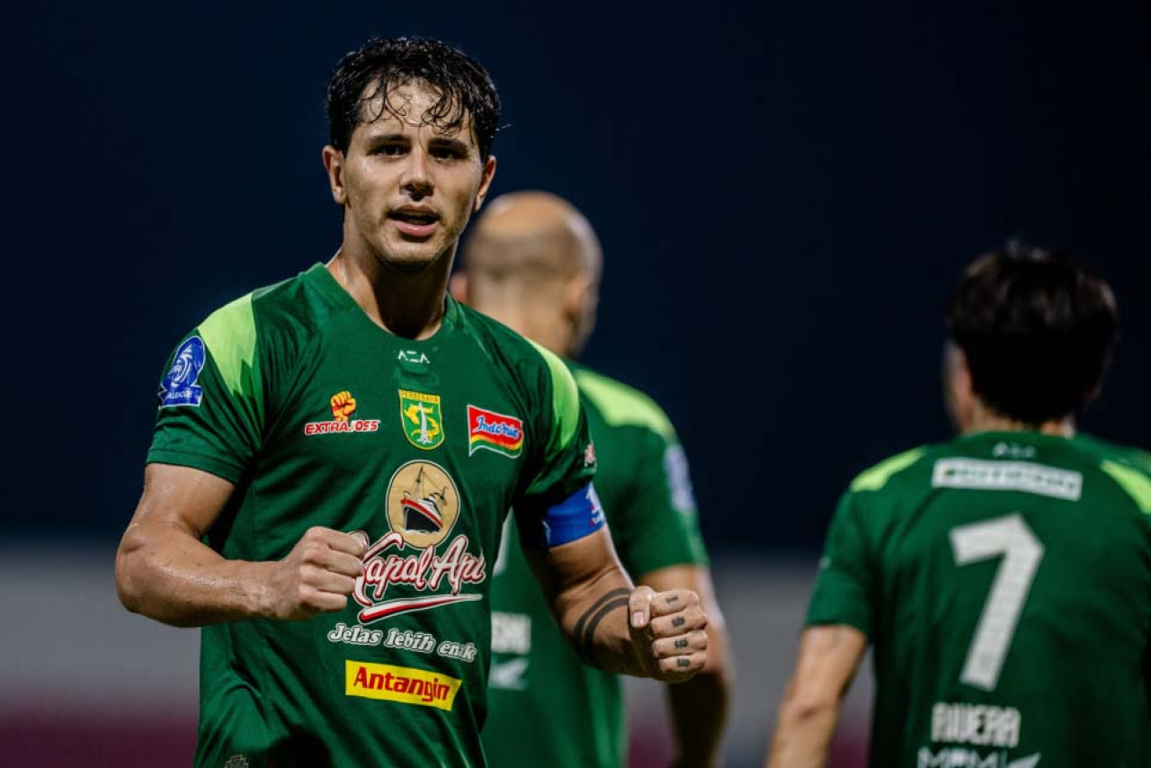 Bruno Moreira optimistis Persebaya dapat meraih poin lawan PSM Makassar. (Persebaya)