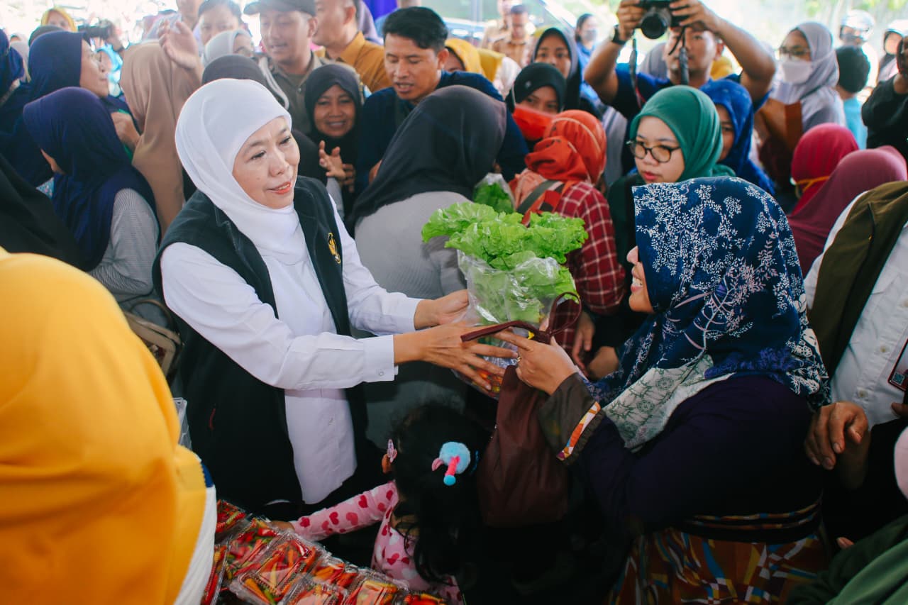 Gubernur Khofifah Buka Open House Lebaran di Grahadi, Warga Jatim Diundang Bersilaturahmi