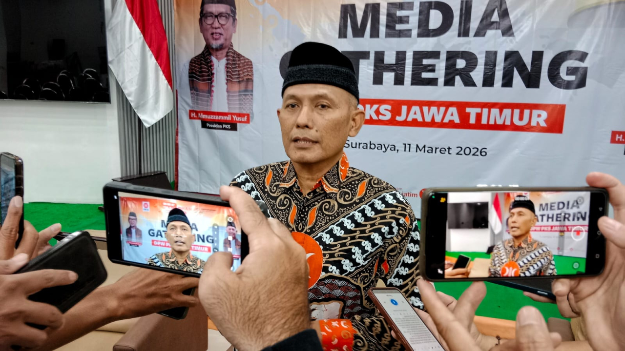 Ketua DPW PKS Jawa Timur Bagus Prasetia Lelana