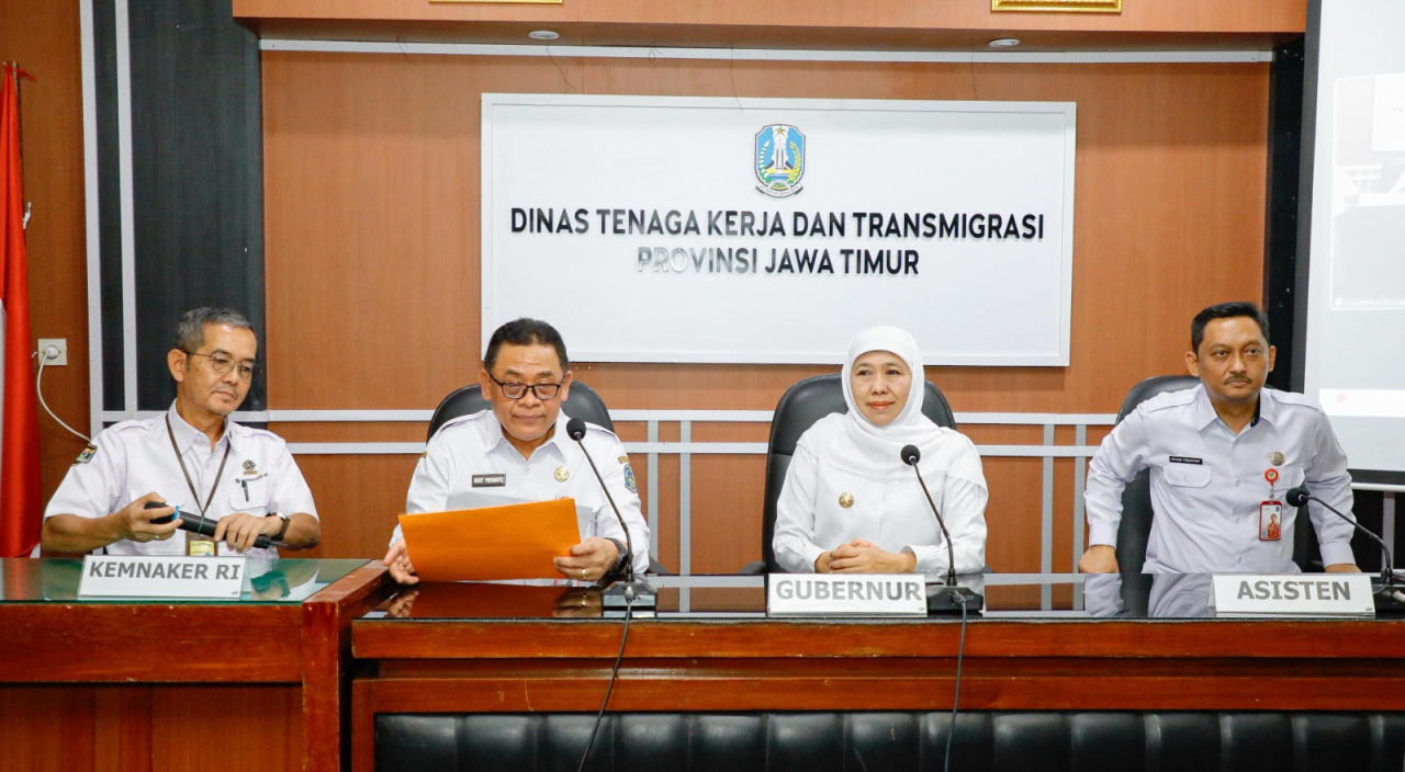 Pemprov Jatim Terima 20 Pengaduan THR, Khofifah Pastikan Posko Layanan Berjalan Optimal
