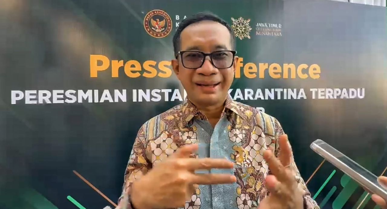 Direktur Utama PT Jatim Grha Utama (JGU) Mirza Muttaqien