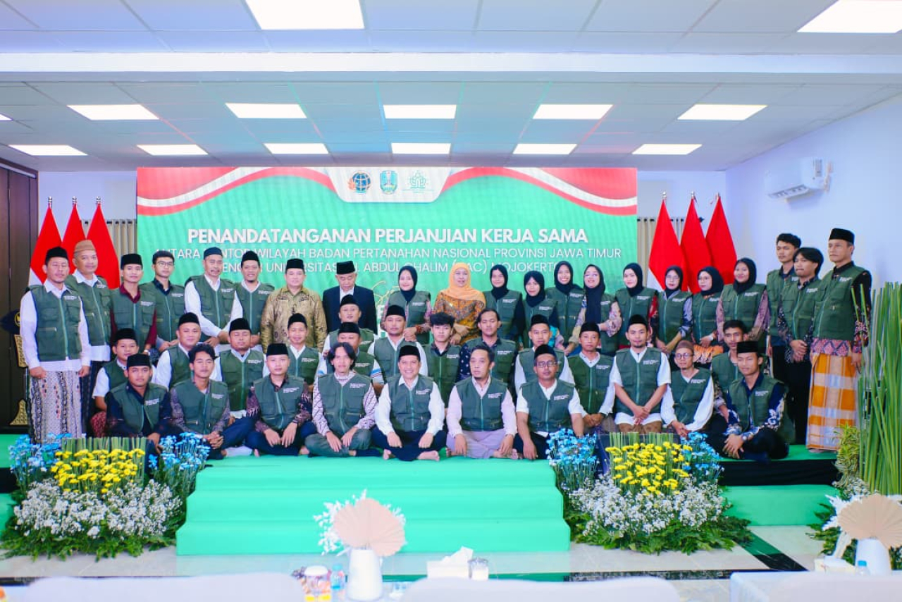 BPN Jatim Gandeng Pesantren, Gerakkan Santri Percepat Sertifikasi Tanah Wakaf