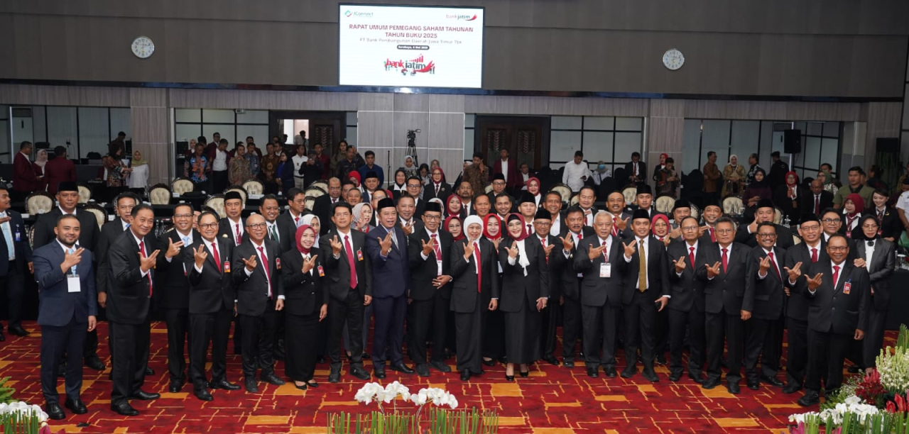 Gelar RUPST, Bank Jatim Setujui Pembagian Dividen Rp 850 Miliar dan Angkat Pengurus Baru