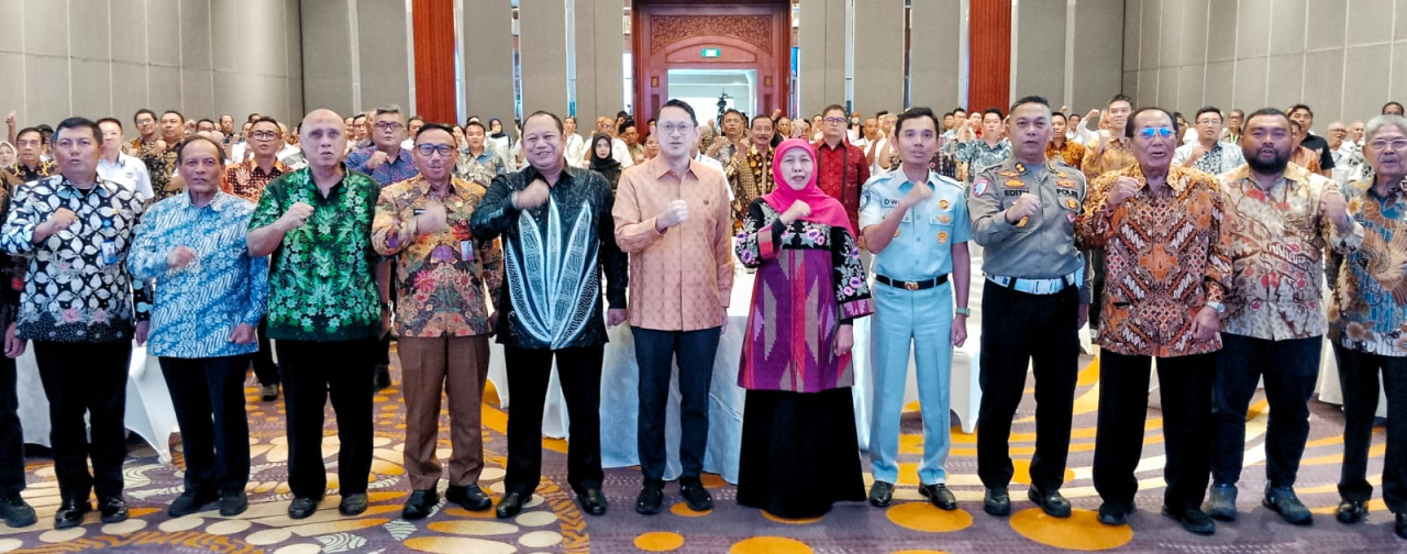 Musyawarah Daerah (Musda) IX Dewan Pimpinan Daerah (DPD) Organisasi Angkutan Darat (Organda) Jawa Timur Tahun 2026 resmi dibuka di Hotel JW Marriott Surabaya, Rabu (12/5).