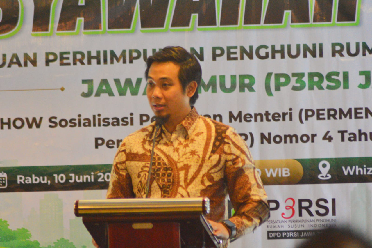 Ketua P3RSI Jawa Timur Ariyanto Hermawan