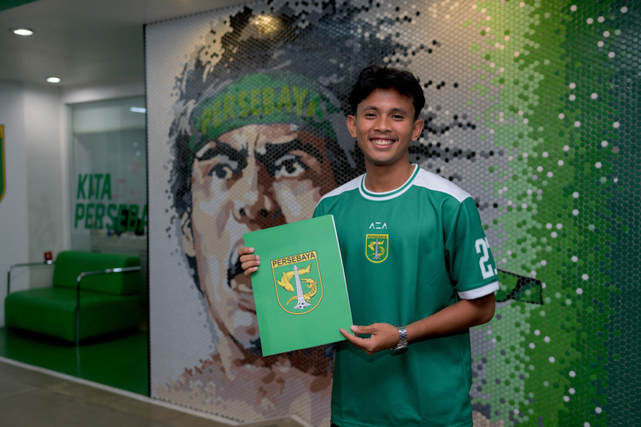 Ricky Pratama siap memulai musim baru Super League 2026/27 bersama Persebaya. (Persebaya)