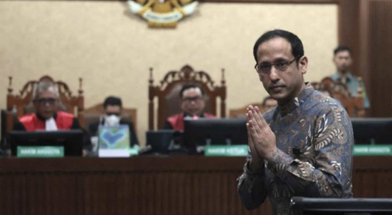 Mantan Menteri Pendidikan, Kebudayaan, Riset, dan Teknologi, Nadiem Makarim