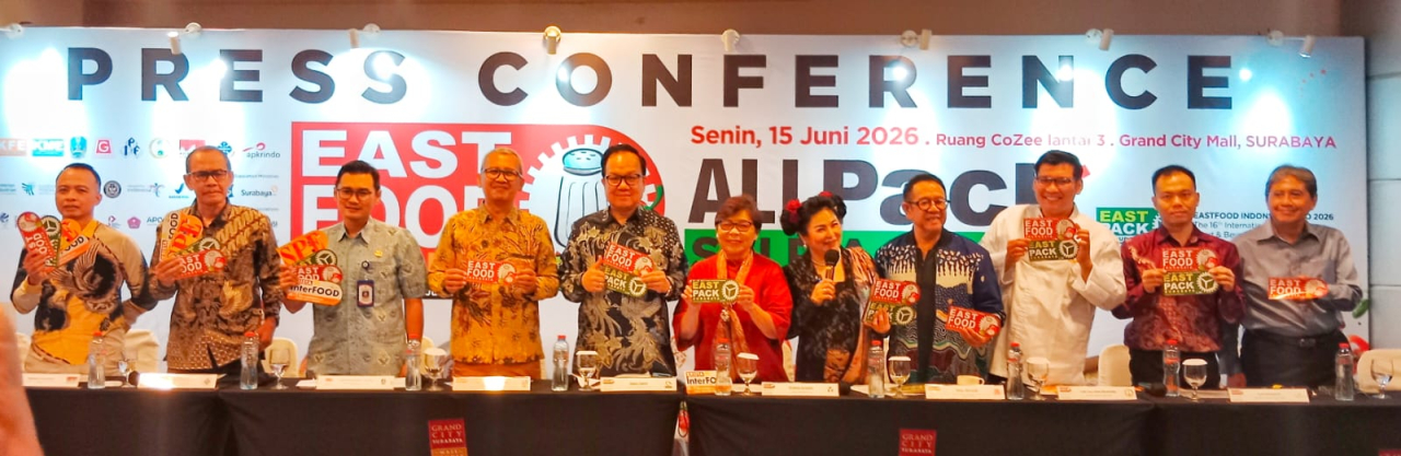 konferensi pers EastFood Indonesia Expo atau Indonesia International Food Exhibition (IIFEX) 2026