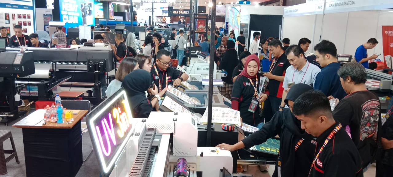 Surabaya Printing Expo 2026 Dibuka, Teknologi Cetak Masa Depan hingga AI Dorong Transformasi Industri Grafika