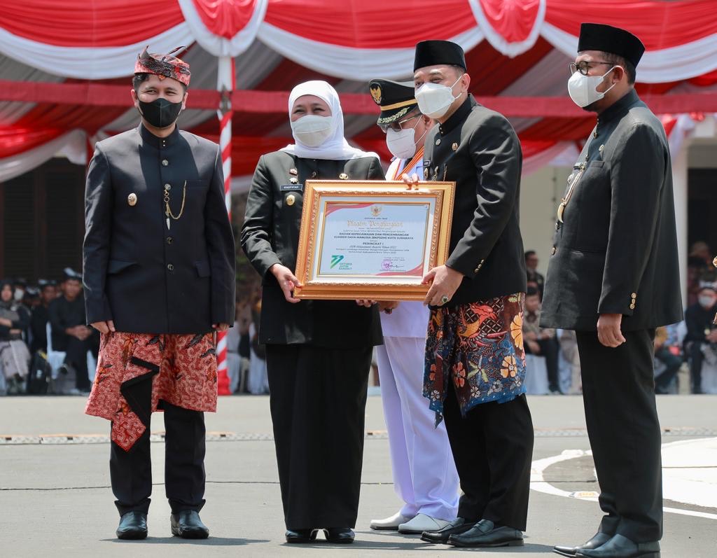 Pemkot Surabaya Sabet Peringkat Pertama ASN Achievement Award