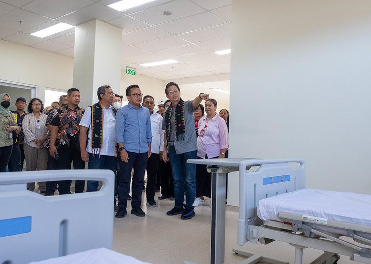kesiapan fasilitas dan layanan kesehatan di RSUD Komodo, Labuan Bajo pada Minggu (30/04) dalam rangka menyambut pertemuan KTT ke-42 ASEAN