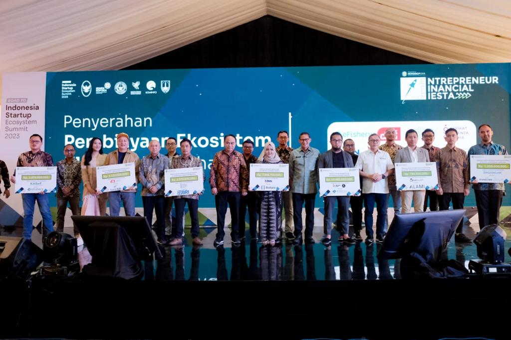 Menparekraf Sandiaga dalam Acara Road to Indonesia Startup Ecosystem Summit (ISES) 2023 di Solo Techno Park, Jawa Tengah, Jumat, (11/8/2023)