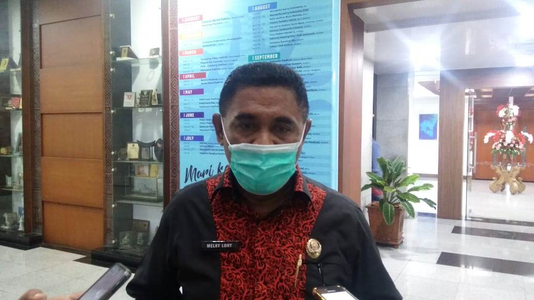 Kepala Biro Administrasi Setda Maluku Melky Lohy. HMP/BOY