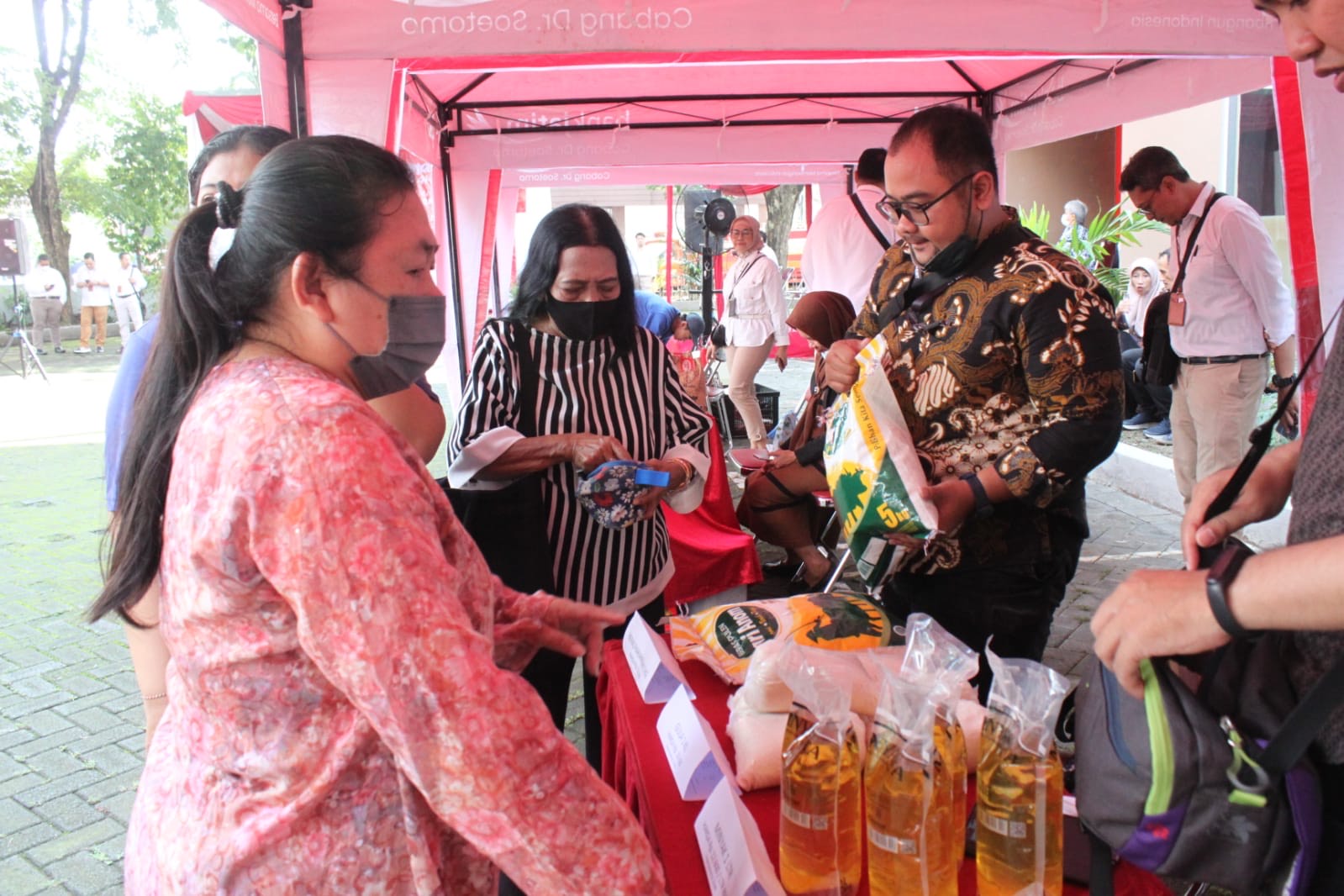 PD Pasar Surya melalui event Bazar Ramadan, Selasa (18/4/2023)