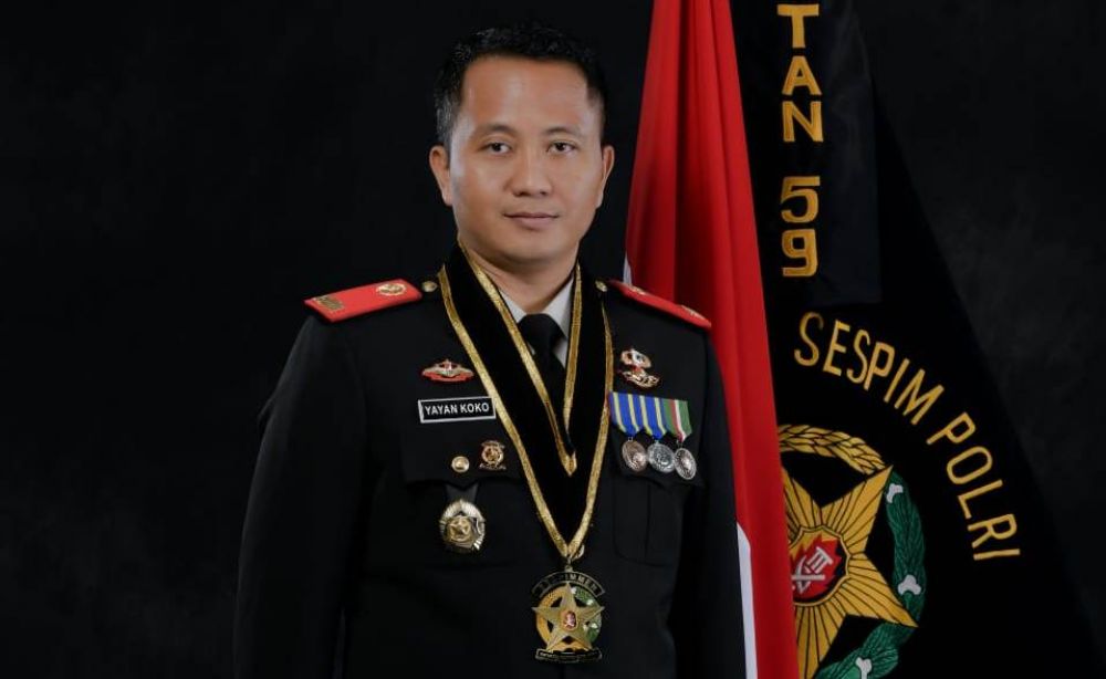 Almarhum AKBP Yayan Koko Sudibyo . IST