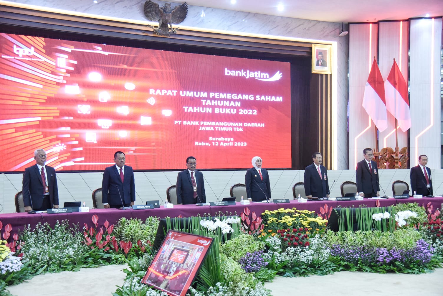 RUPS Bank Jatim, Gubernur Khofifah Dorong Peningkatan Performa Lewat Transformasi Lima Pilar