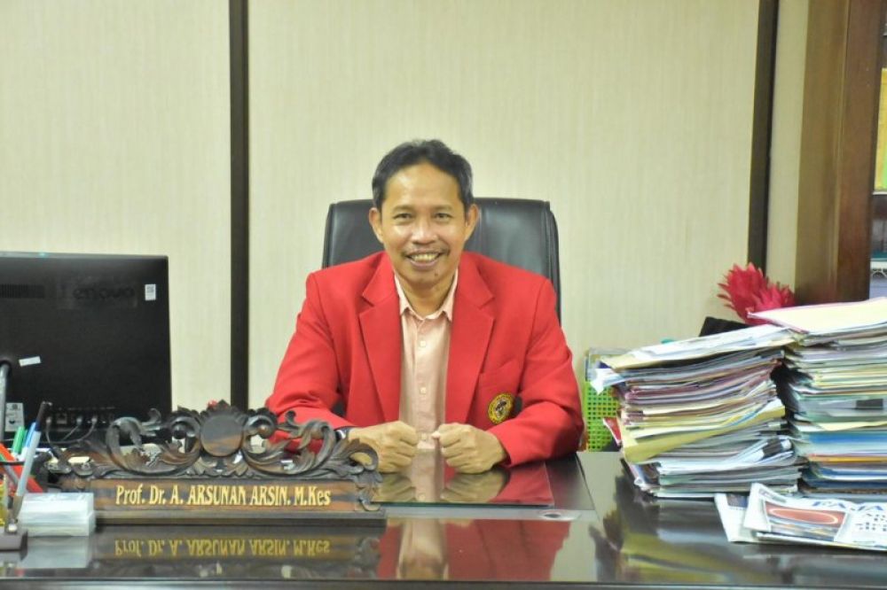 Wakil Rektor Bidang Kemahasiswaan dan Alumni Unhas Prof Dr drg A Arsunan Arsin M Kes.ANTARA/HO/Humas unhas