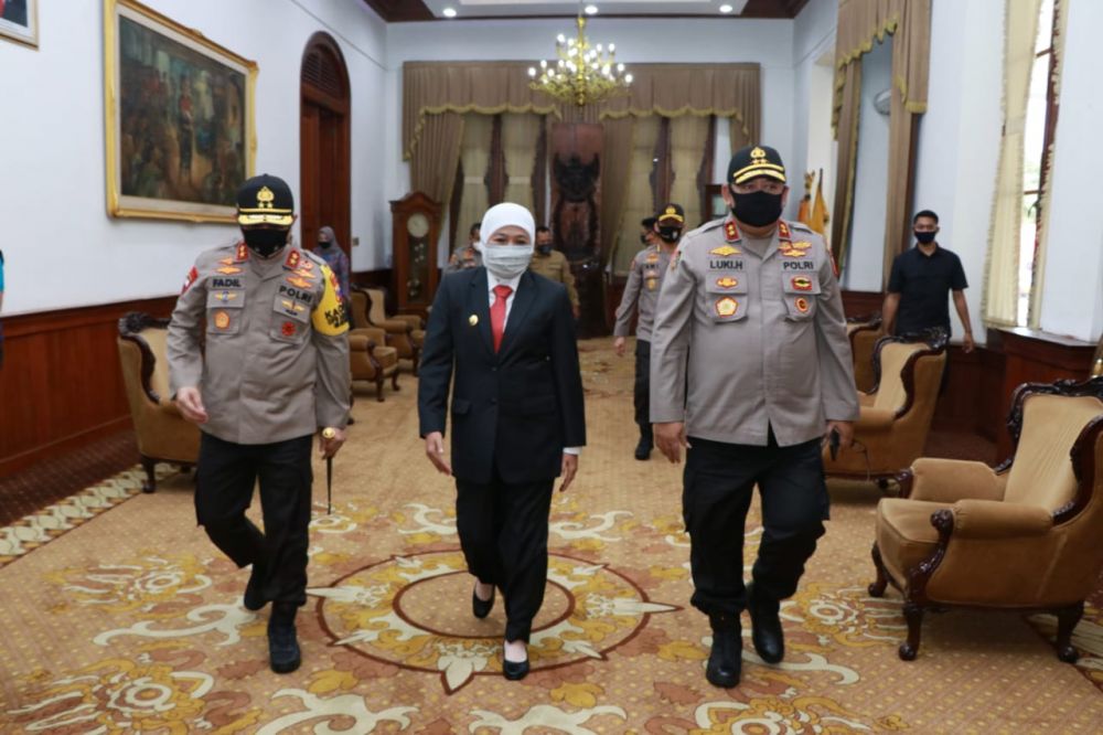 Khofifah: Selamat Datang di Bumi Mojopahit Irjen Fadil