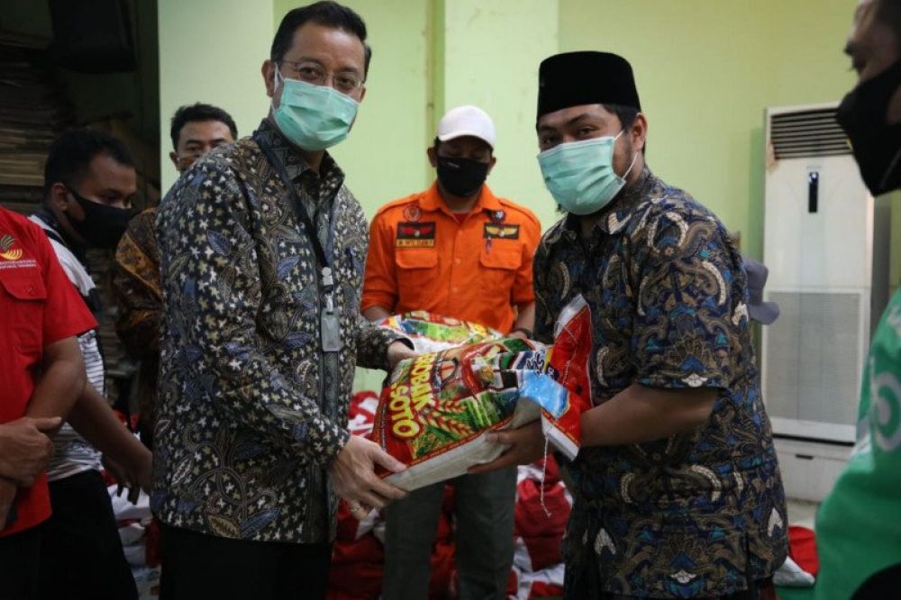 Kemensos Gandeng Gerakan Pemuda Ansor dan GAMKI Distribusikan Bantuan