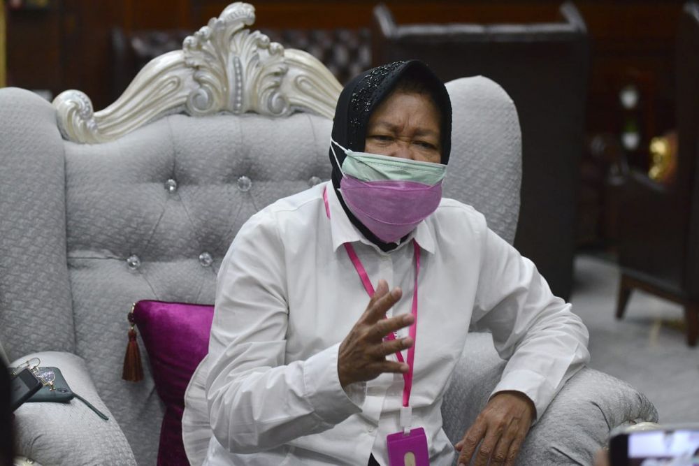 Risma Minta Warga Disiplin Protokol Kesehatan