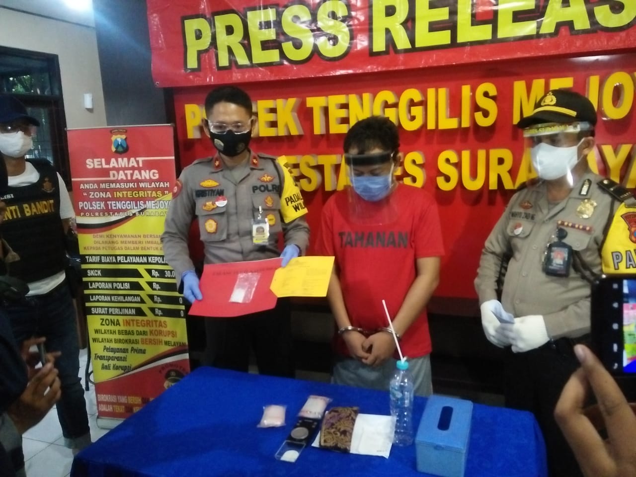 Nyambi Jual Sabu, Driver Ojol Ditangkap Polisi