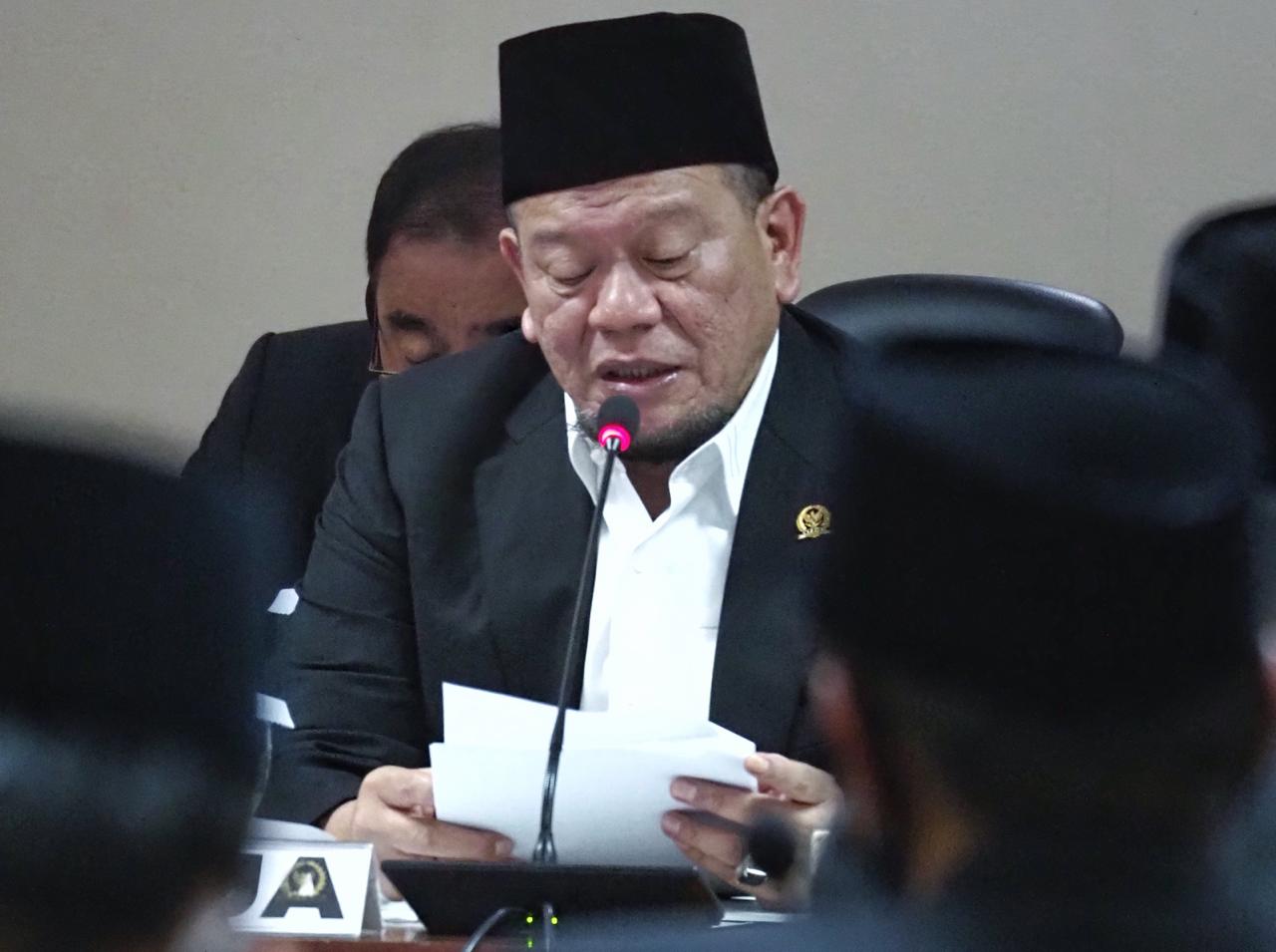 Ketua DPD RI LaNyalla Mahmud Mattalitti.