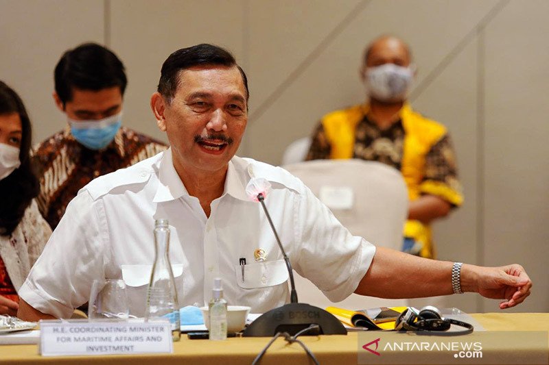 Menteri Koordinator Bidang Kemaritiman dan Investasi Luhut Binsar Pandjaitan
