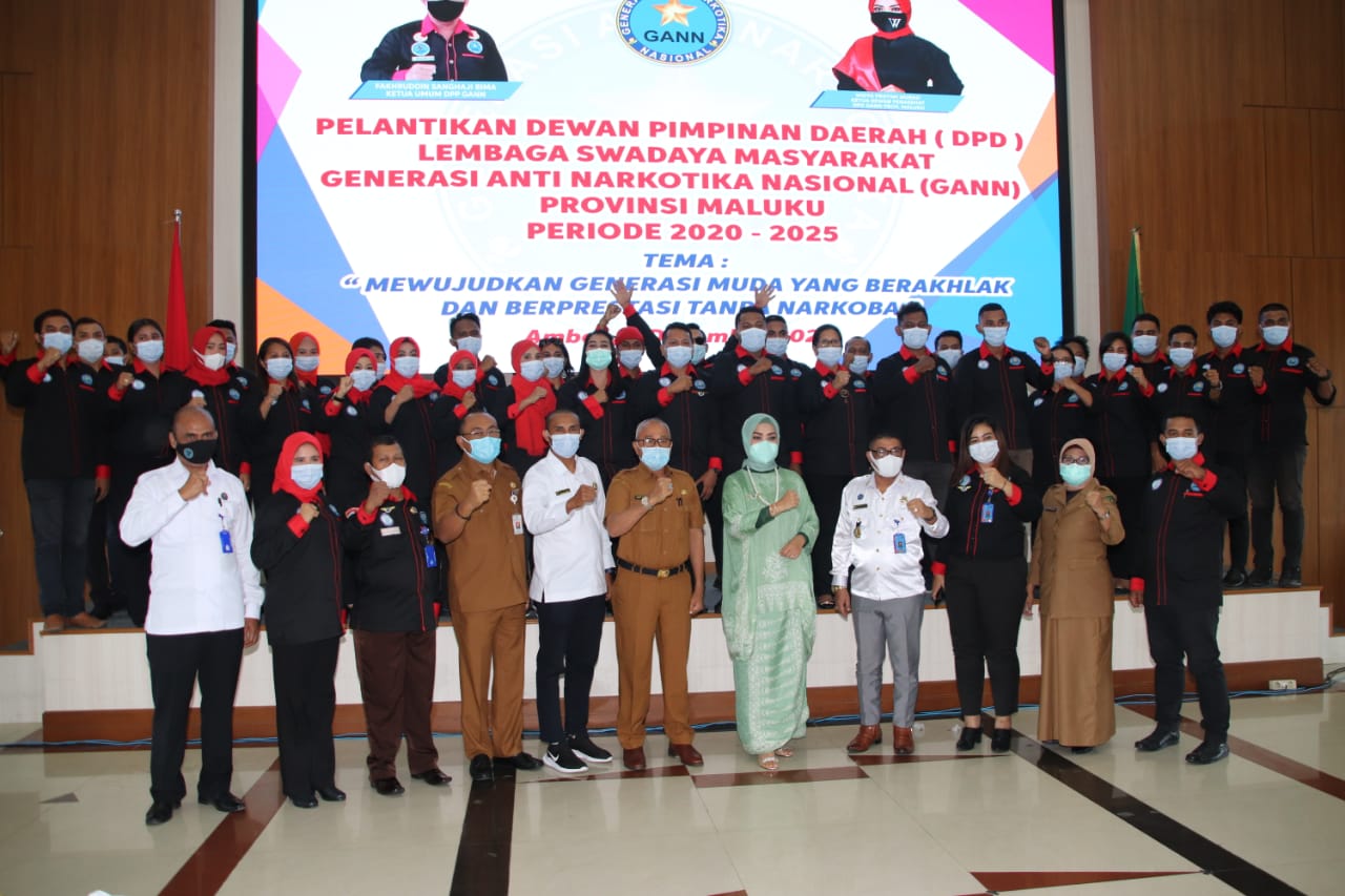 Widya Murad Ismail Dilantik jadi Dewan Penasehat LSM GANN Maluku