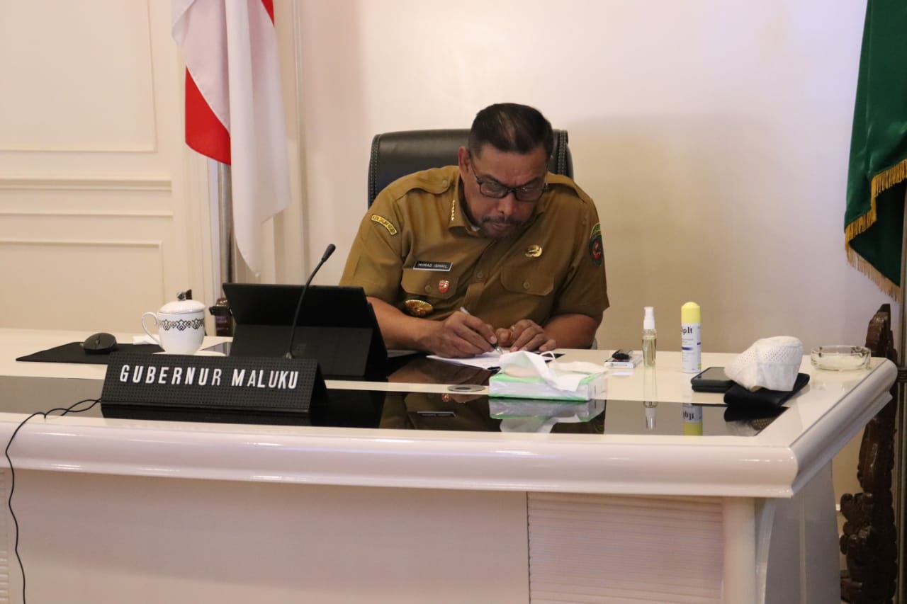 Gubernur Maluku Murad Ismail. HMP/BOY