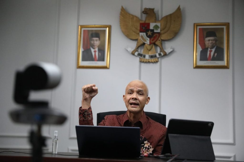 Gubernur Jawa Tengah Ganjar Pranowo