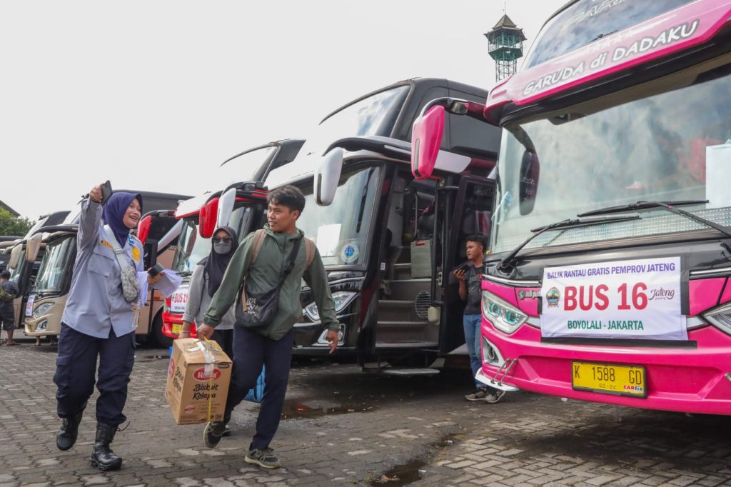 Balik Rantau, Jateng Fasilitasi Bus Gratis untuk
