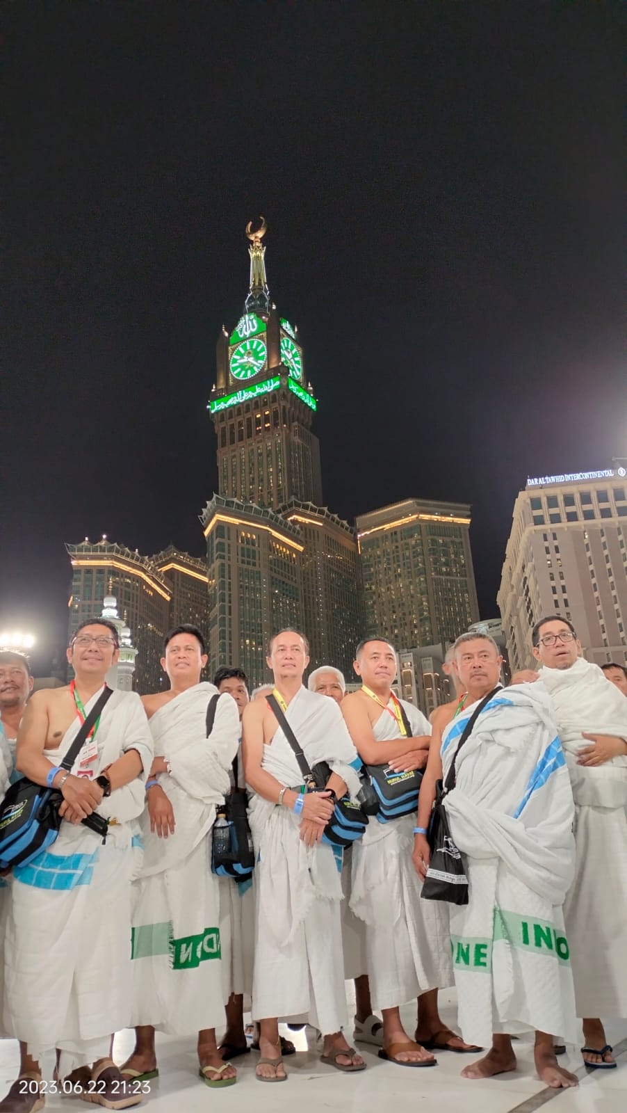 seluruh penjuru Kota Makkah mulai dipadati jemaah haji, termasuk Masjidil Haram.