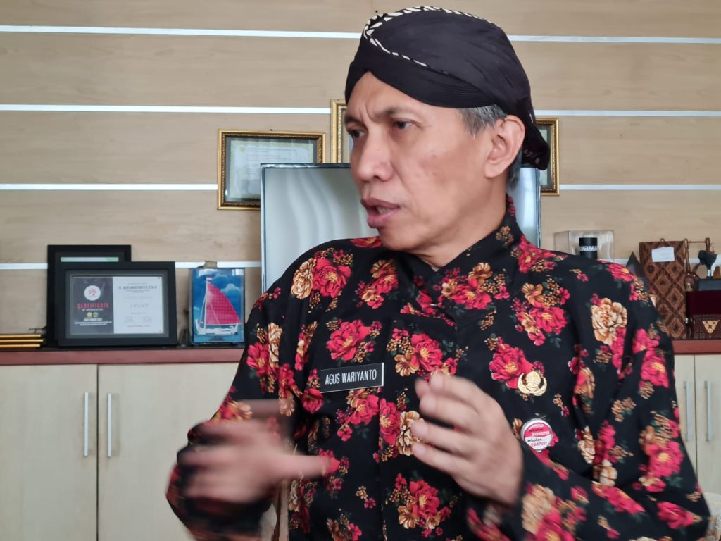 Kepala Dinas Peternakan dan Kesehatan Hewan (Disnakkeswan) Jateng Agus Wariyanto